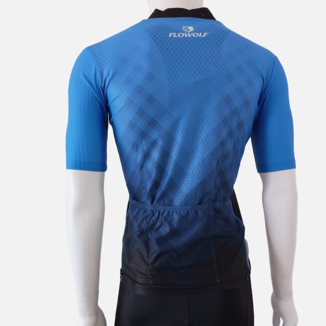 FLOWOLF Performance Cycling Jersey Men's - Blue