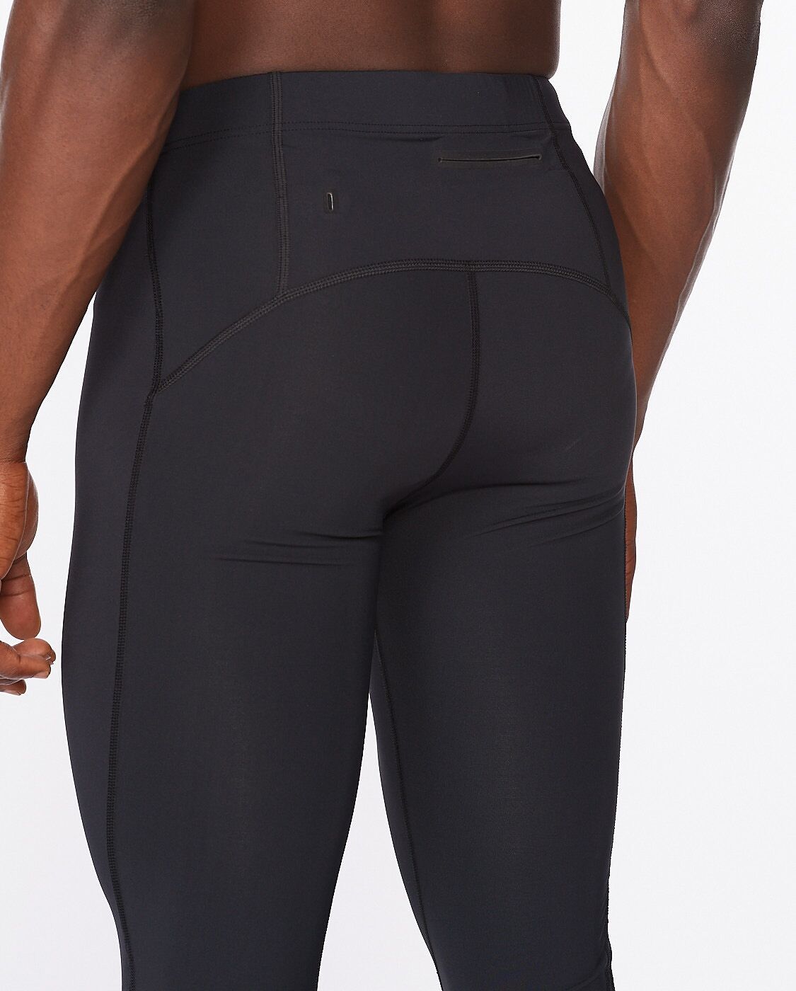 2XU SA - Men's Aero Vent Compression Tights - Black/Silver Reflective