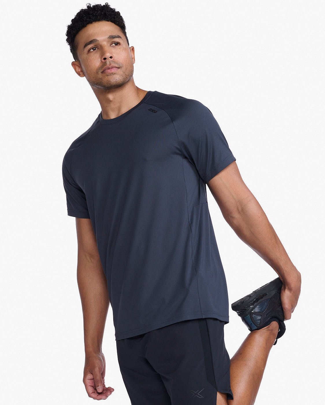 2XU South Africa - Mens Motion Tee - IDK/BLK