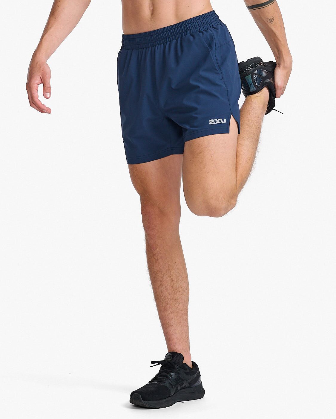 2XU South Africa - Mens Aero 5 Inch Shorts - MDN/SRF