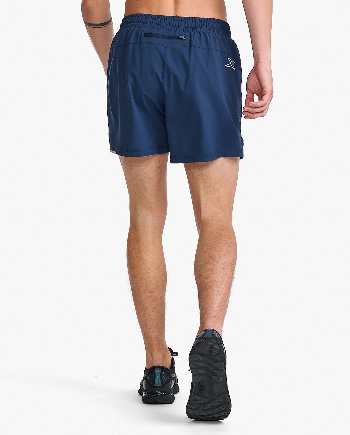 2XU South Africa - Mens Aero 5 Inch Shorts - MDN/SRF