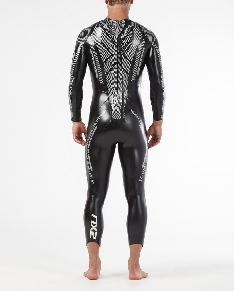 2XU South Africa - Men's Propel:2 Wetsuit - Black/Aloha