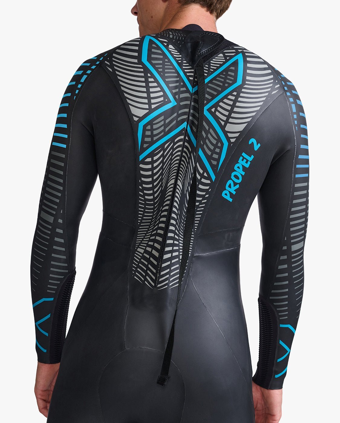 2XU South Africa - Men's Propel:2 Wetsuit - Black/Aloha