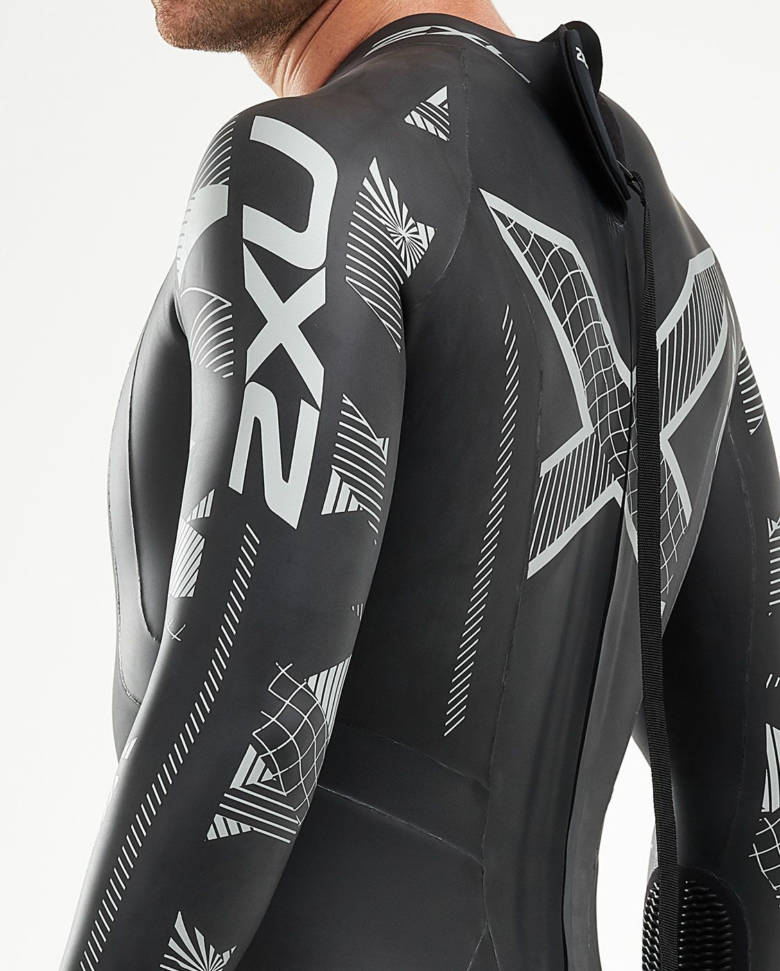 2XU South Africa - Men's Propel:2 Wetsuit - Black/Aloha