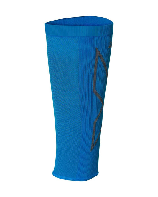 2XU South Africa - X Compression Calf Sleeves - Vibrant Blue/Grey