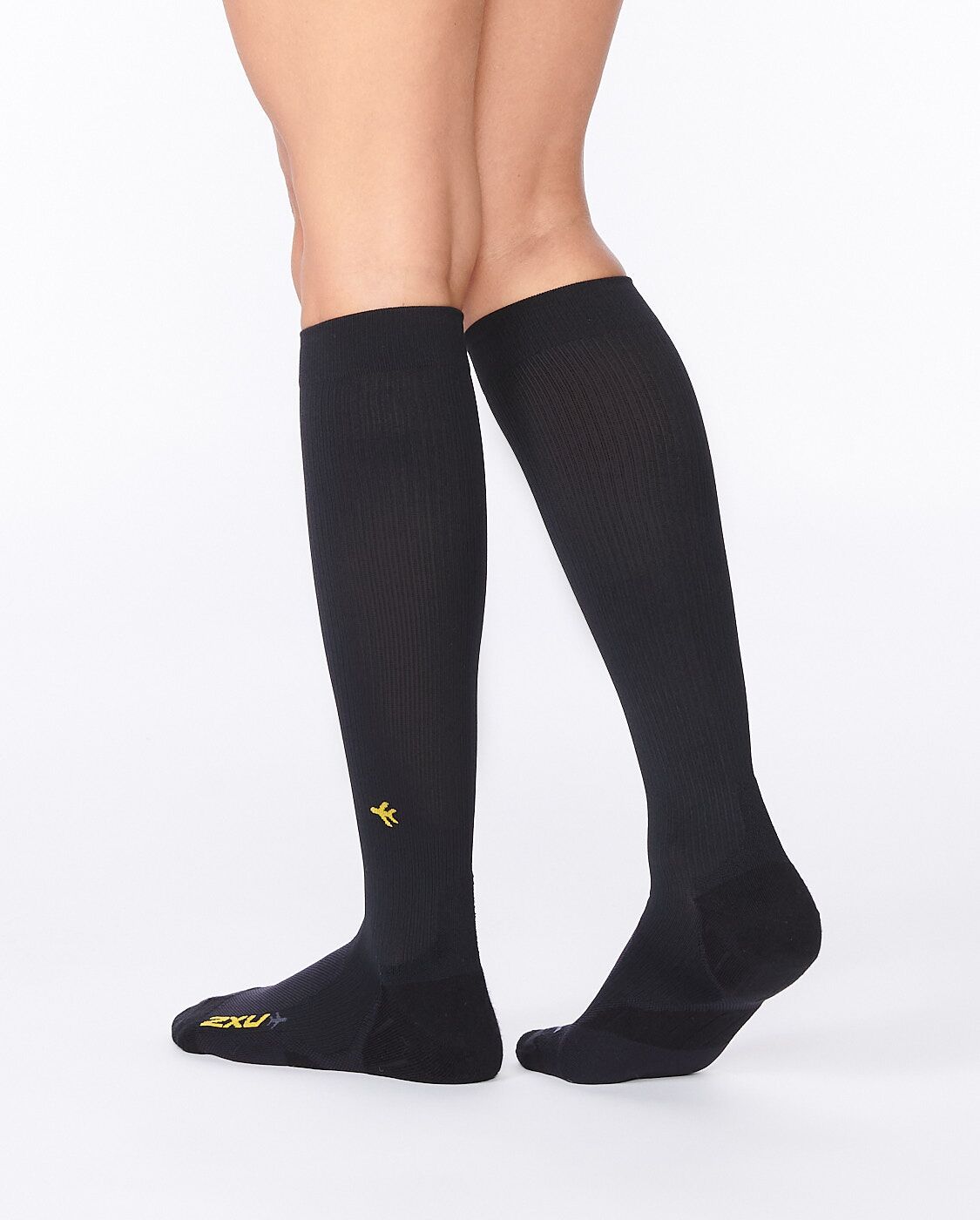 2XU SA - Flight Compression Socks - Black/Black