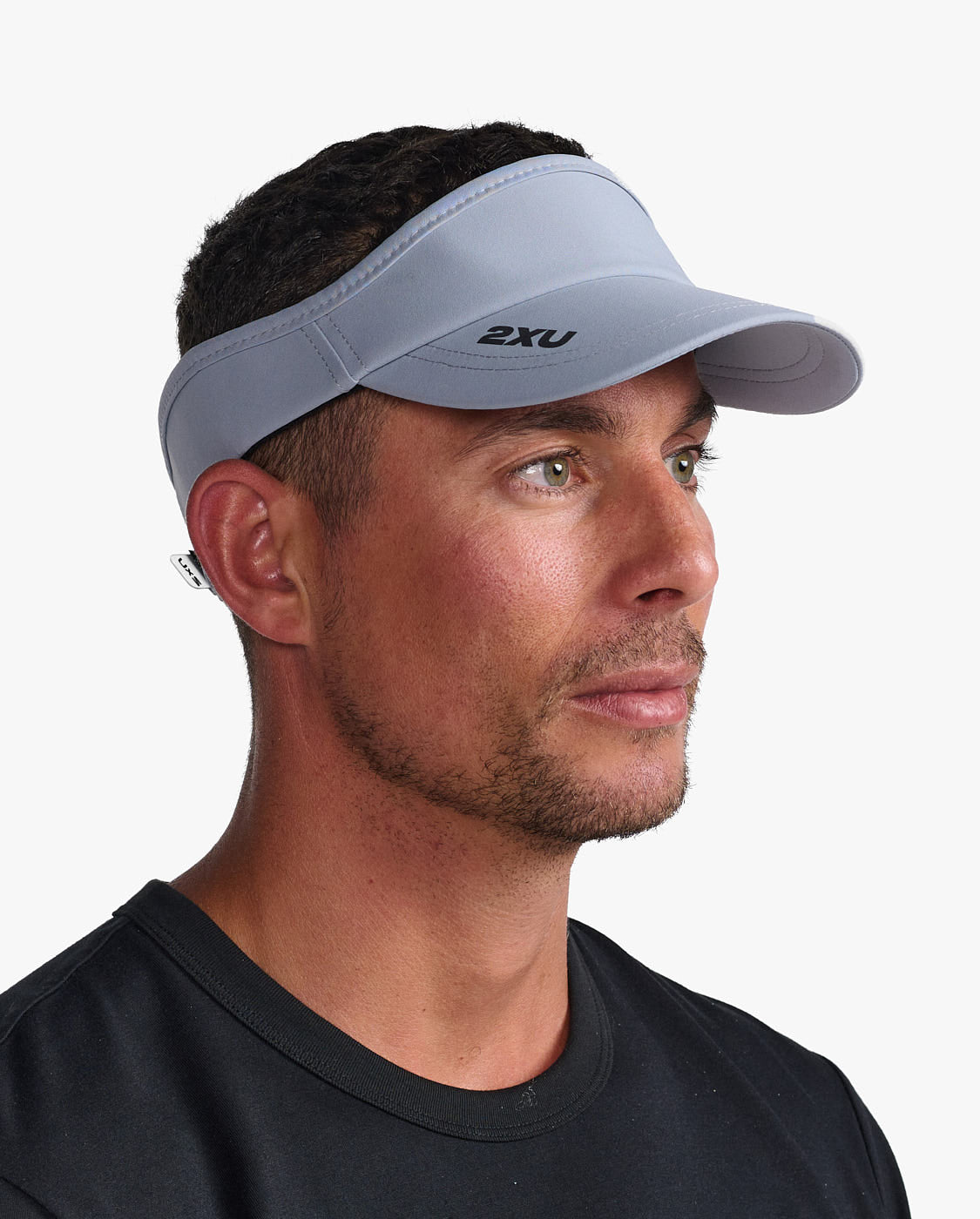2XU South Africa - Run Visor - Weathervane/Black