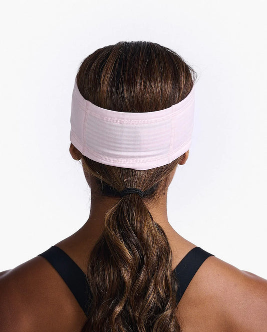 2XU Ignition Headband Unisex - Reflective White / Quartz