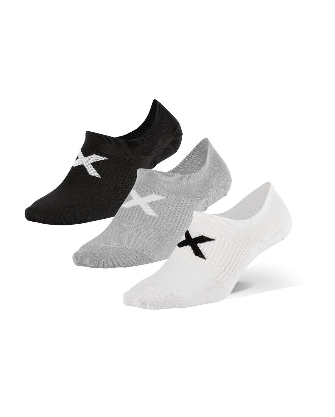 2XU Invisible Socks 3 Pack