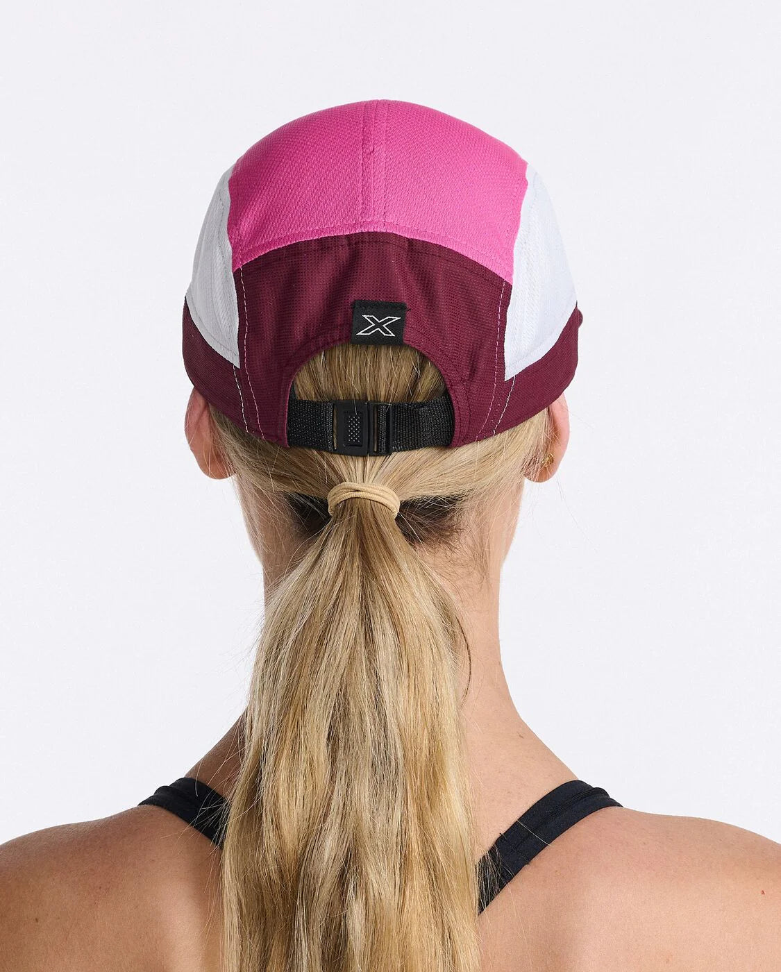 2XU Light Speed Cap - Maroon/Pink