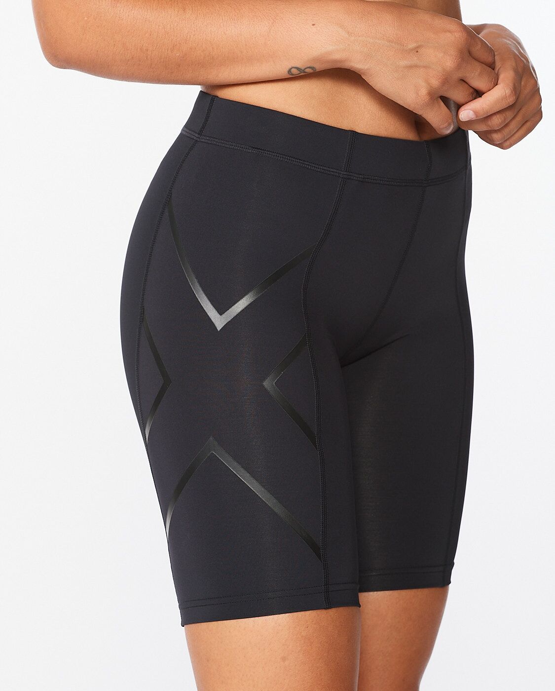 2XU South Africa - Women's Core Compression Short - Black/Nero