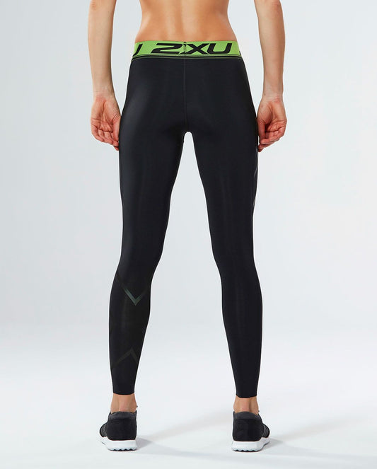 2XU South Africa - Womens Refresh Recovery Compression Tights - Black/Nero