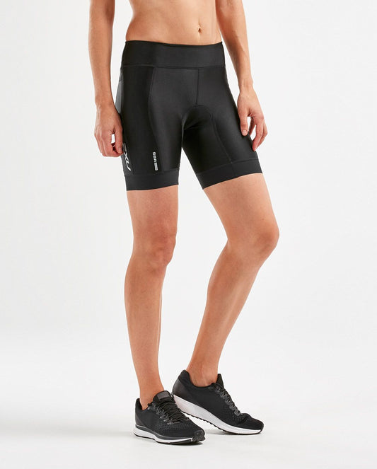 2XU SA - Women's Perform 7 Inch Tri Short - Black/Black