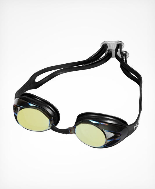 HUUB Varga Race Goggle - Black with Gold Mirror