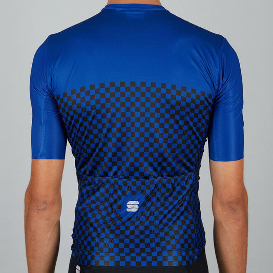 SPORTFUL Checkmate Jersey 2021 - Blue Ceramic