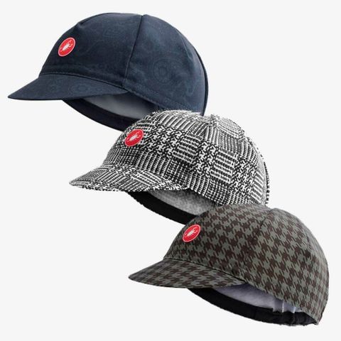 CASTELLI Maison Cap - Black White