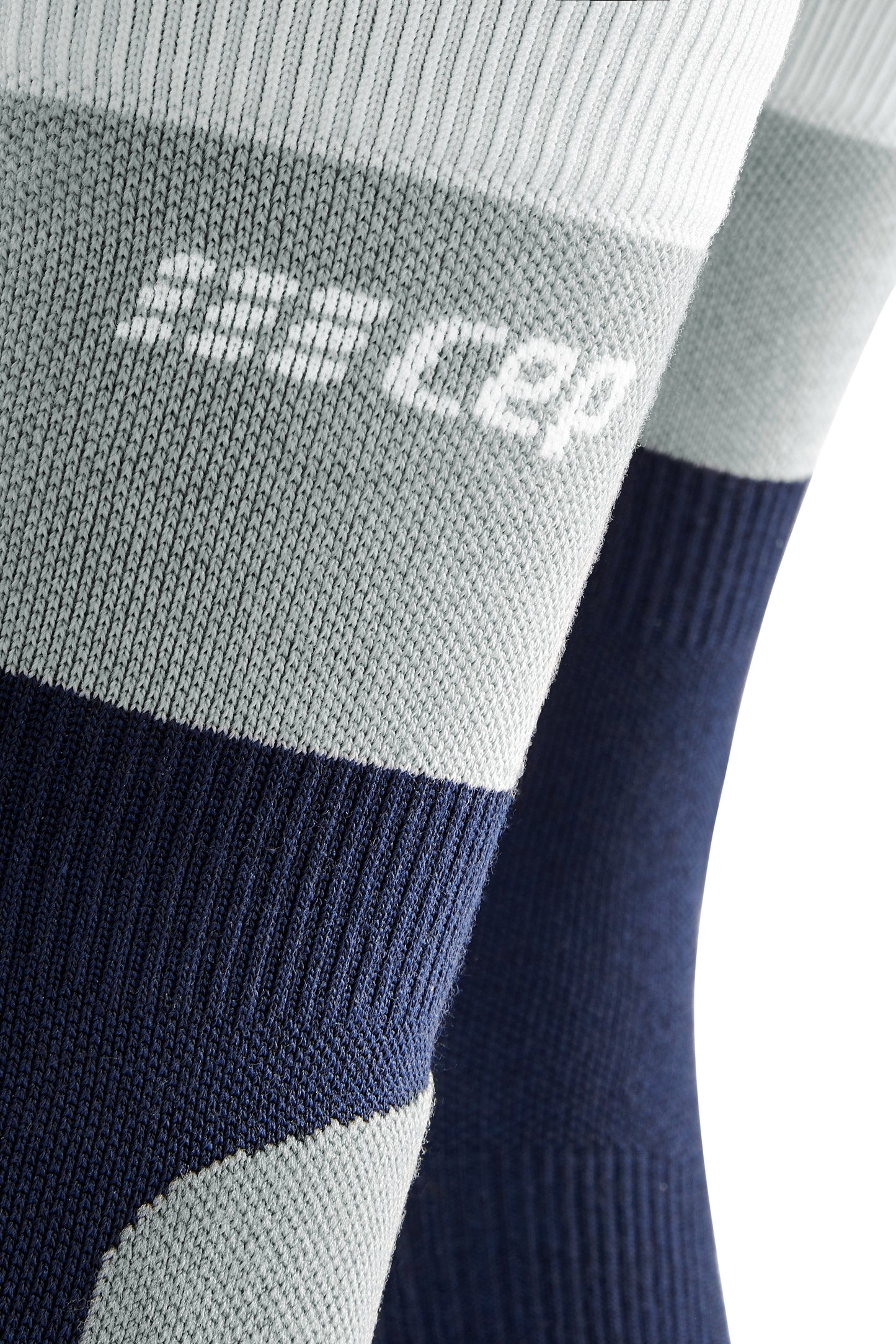 CEP Hiking Light Merino Mid Cut Sock Men's - Merino Blue /Gray