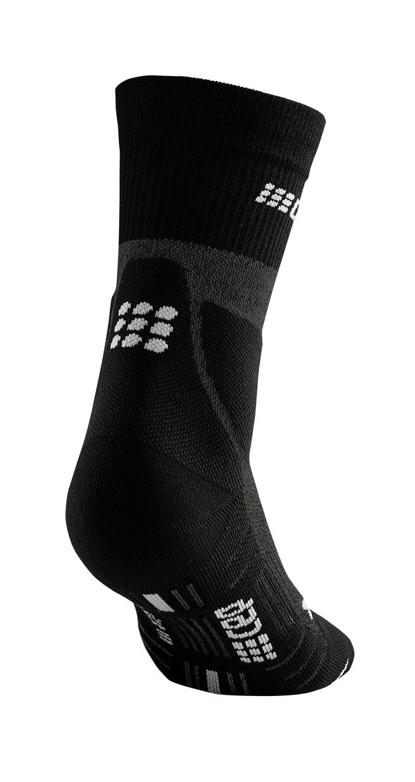 CEP Hiking Merino Mid Cut Sock Men's - Stone Gray/Gray