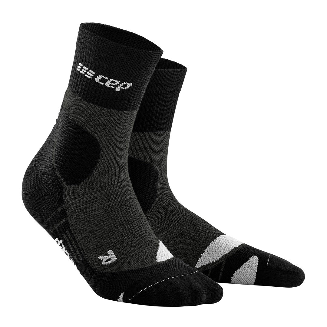 CEP Hiking Merino Mid Cut Sock Women's - Stone Gray/Gray