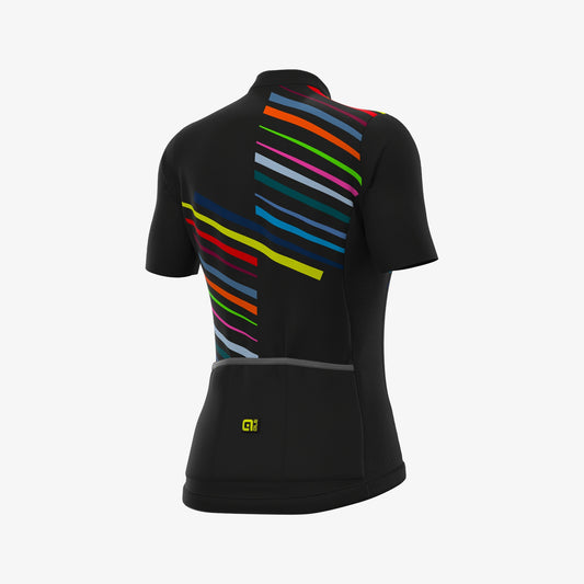 ALÉ Donna Flash Womens SS Jersey - Black