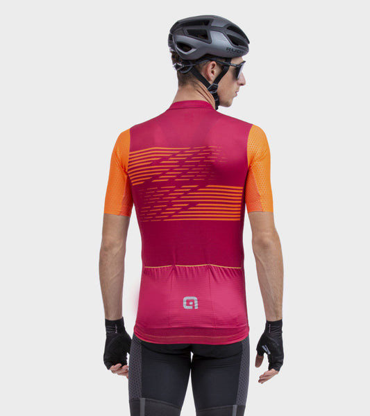 ALÈ Logo Men's Jersey - Bordeaux