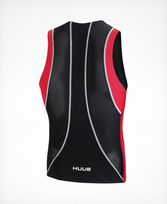 HUUB Core Men's Tri Top - Black / Red