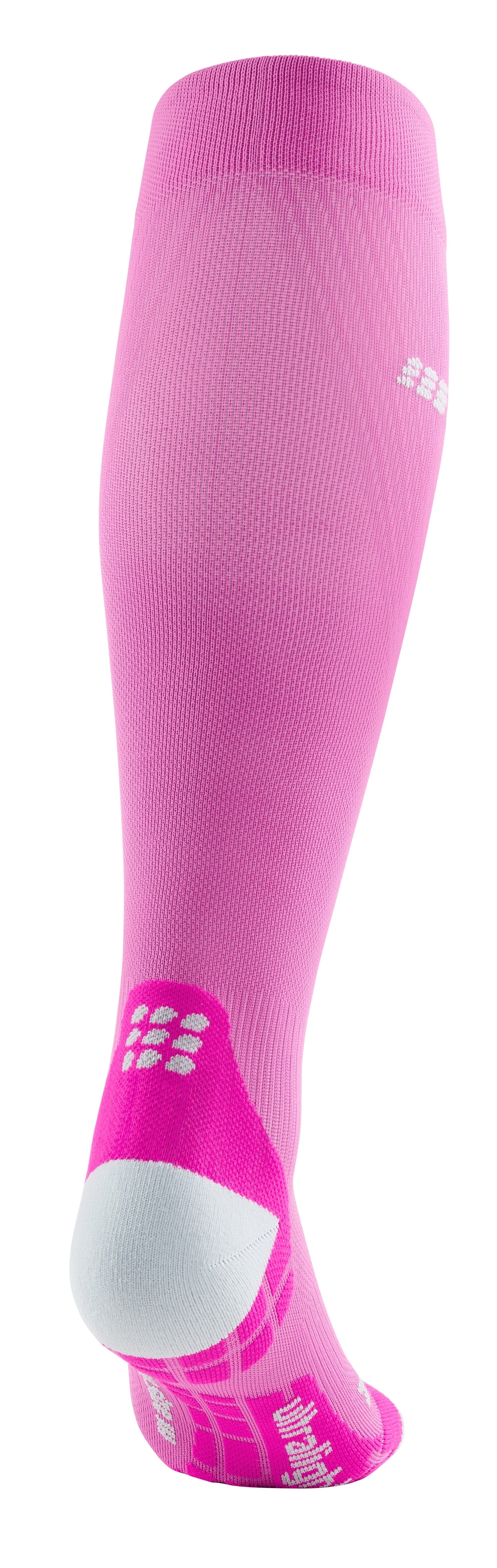 CEP Ultralight Compression Sock Tall Women's - Pink / Light Gray