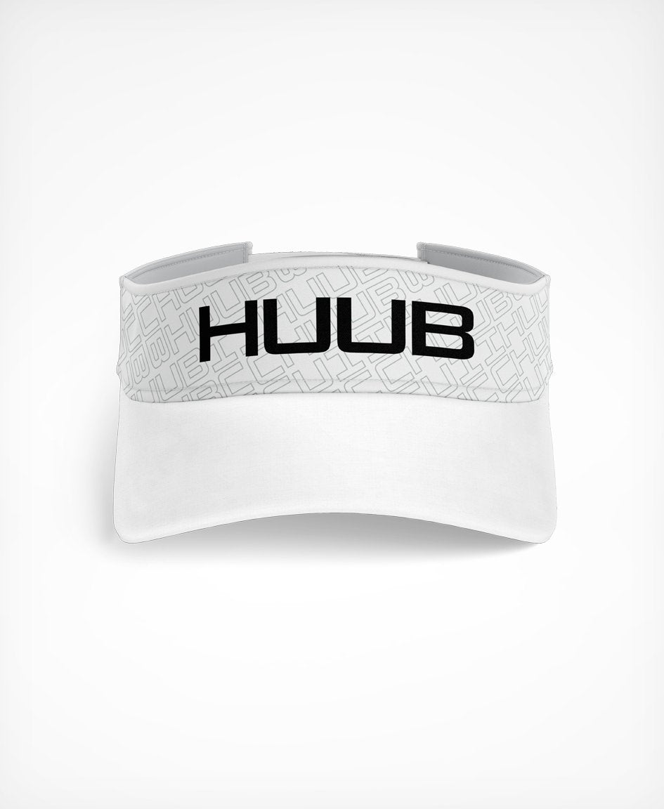 HUUB Run Visor - White