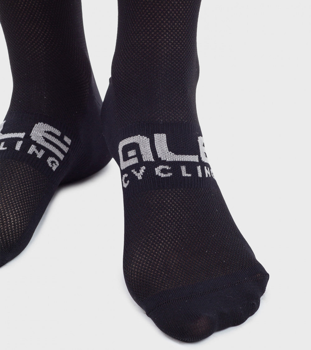 ALÈ Star Socks - Black / Dove Gray