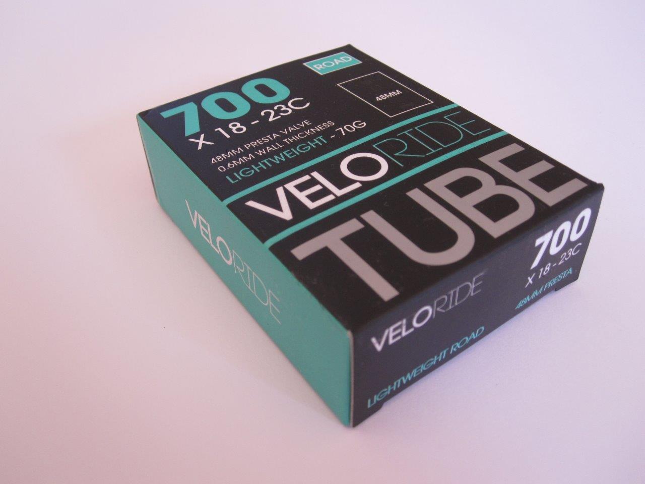 VELORIDE 700X19-23C LIGHT WEIGHT INNER TUBE - 70G