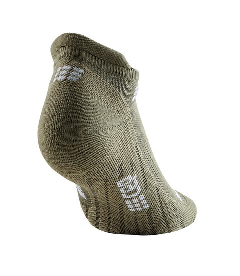 CEP Run Compression Socks Men's No Show - Olive