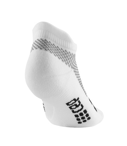 CEP Training Compression Socks Unisex No Show - White