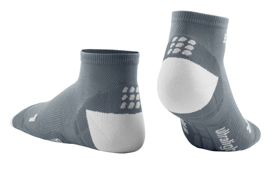 CEP Ultralight Low Cut Compression Sock Men's -Gray /Light Gray