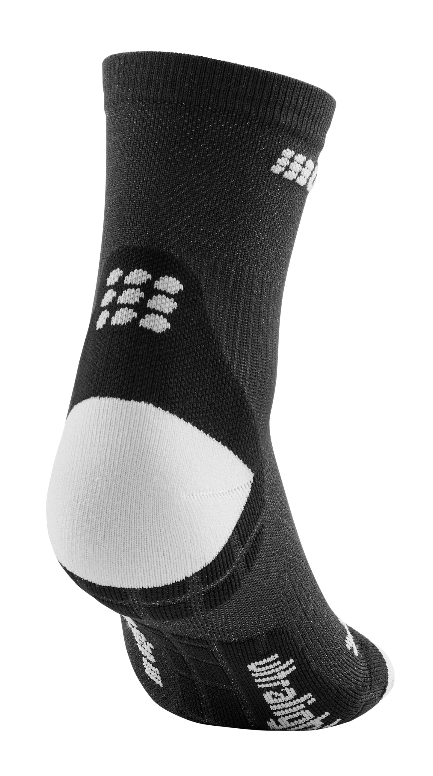 CEP Ultralight Short Compression Sock Women's - Black/Light Gray