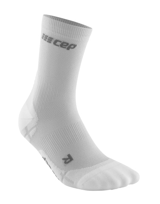 CEP Ultralight Short Compression Sock Women's - Carbon White
