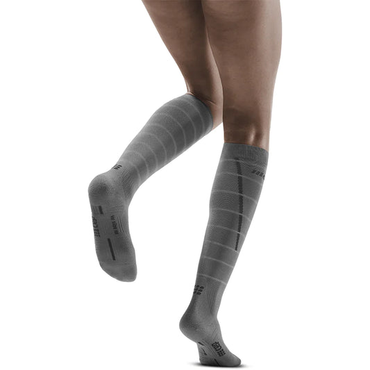 CEP Reflective Tall Sock Women's - Gray