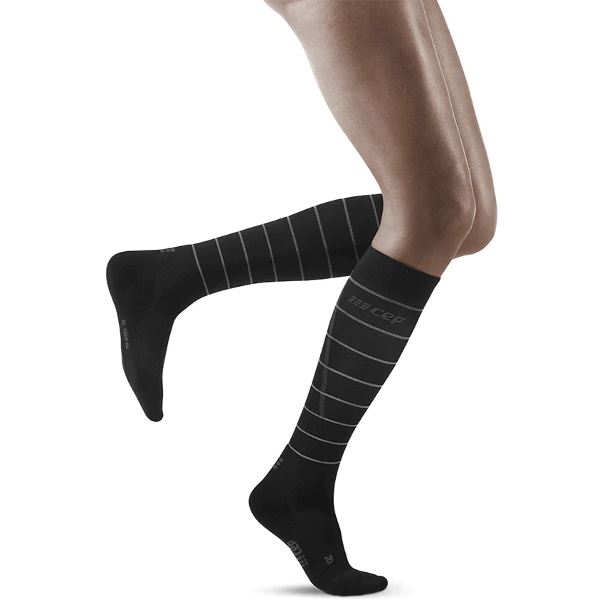 CEP Reflective Tall Sock Women's - Black