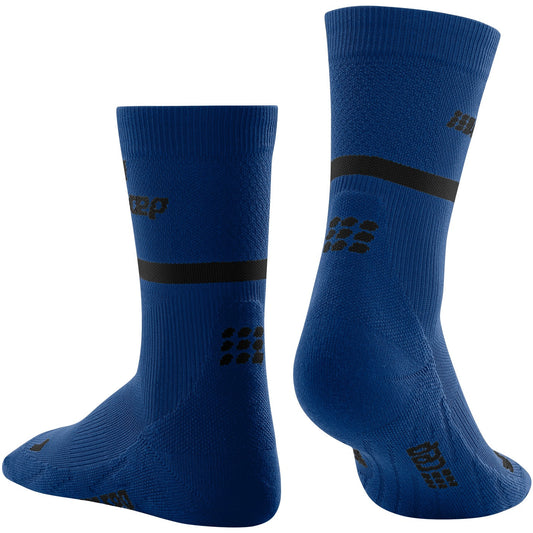 CEP Run Compression Socks Men's Mid Cut - Blue