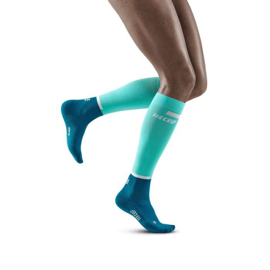 CEP Run Compression Socks Tall Women's - Ocean / Petrol