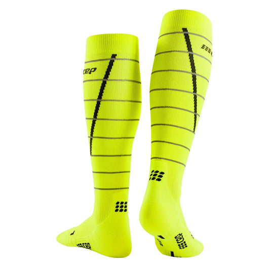 CEP Reflective Tall Sock Men's - Neon Yellow