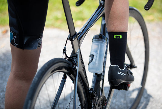ALÈ Team Socks - Black / Fluo Yellow