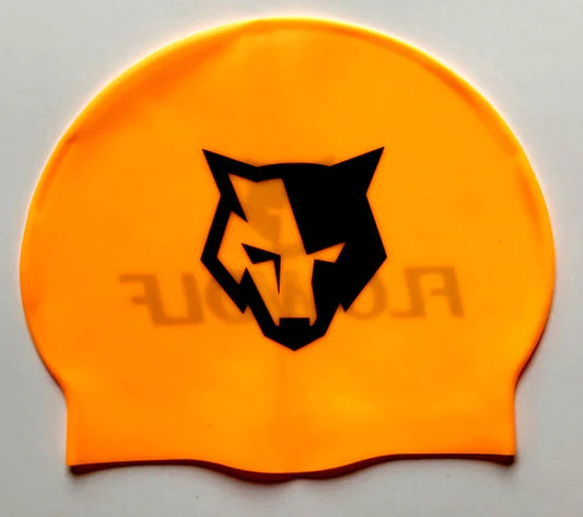 FLOWOLF Silicone Swim Cap - Orange