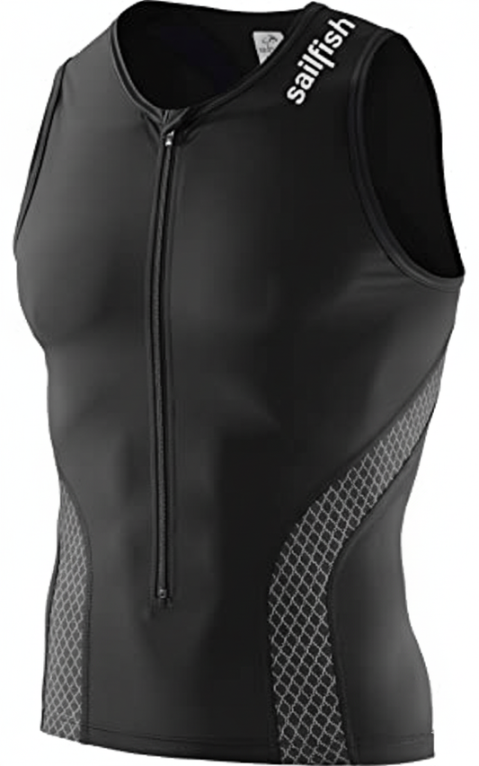 SAILFISH Comp Tri Top Men's - BLACK