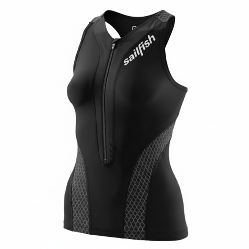 SAILFISH Women's Tri Top Comp - Black