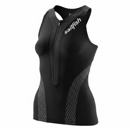SAILFISH Women's Tri Top Comp - Black