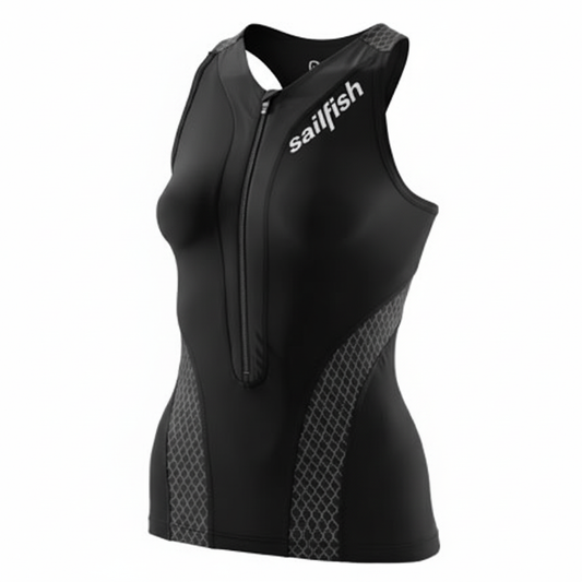 SAILFISH Women's Tri Top Comp - Black