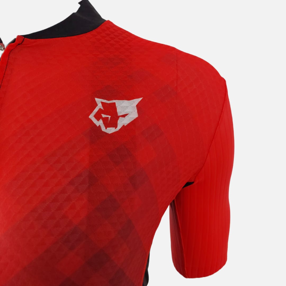 FLOWOLF Performance Cycling Jersey Men's - Red