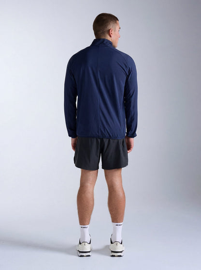 2XU South Africa - Men's Aero Jacket - Midnight /Silver Reflective