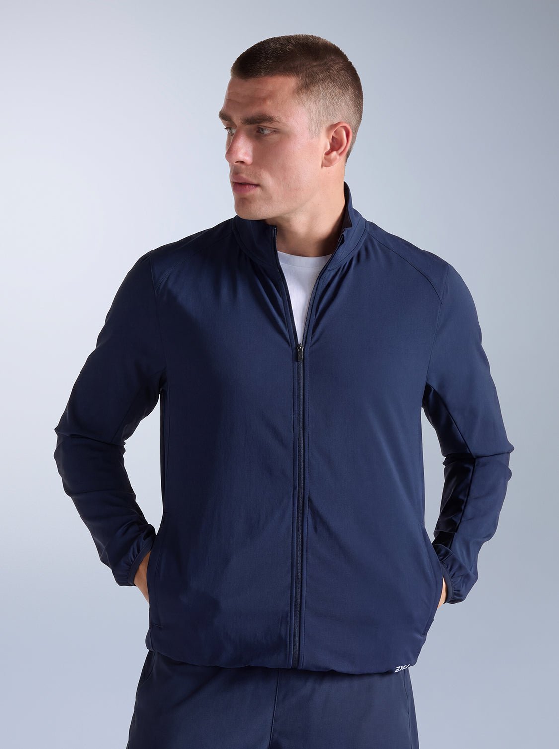 2XU South Africa - Men's Aero Jacket - Midnight /Silver Reflective