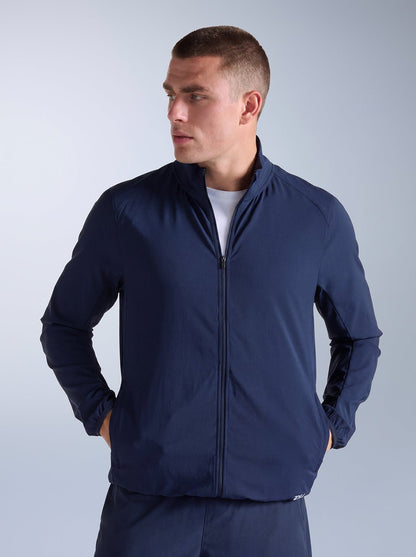 2XU South Africa - Men's Aero Jacket - Midnight /Silver Reflective